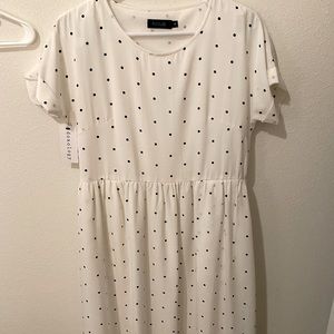 NWT Roolee polka dot dress